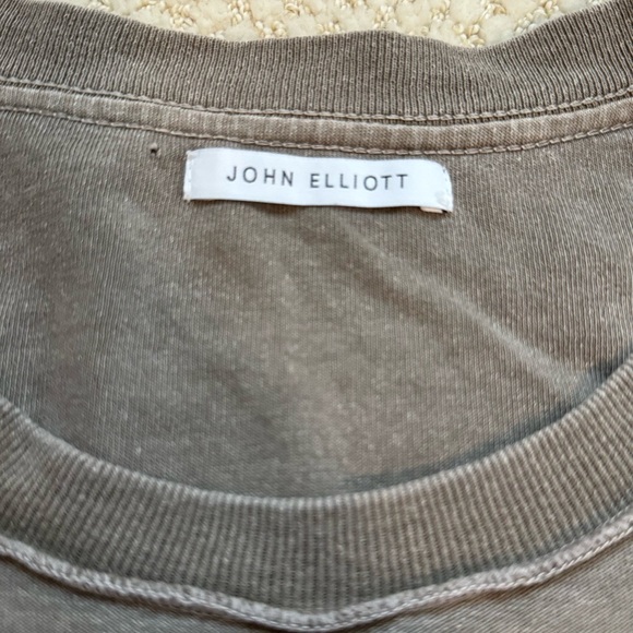 John Elliot long sleeve t-shirt with exposed seam - Picture 2 of 5